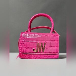 NWT Jason Wu Pink Leather Crossbody Handbag Fashion Chic Small Purse